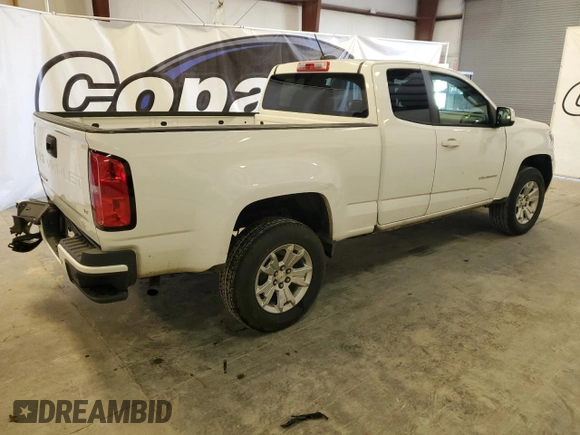 2022 Chevrolet Colorado 2WD LT with VIN 1GCHSCEA0N1289673, listed as a Copart auction lot 54696995 with 37,717 mi miles and Clean Title. Bid and sale history available at carsss.com. Image 3.