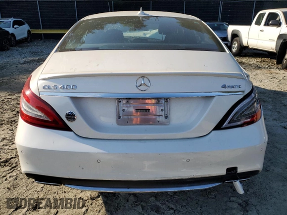 2015 Mercedes-Benz CLS-Class CLS 400 with VIN WDDLJ6HB1FA133541, listed as a Copart auction lot 73383294 with 0 mi miles and Salvage Title. Bid and sale history available at carsss.com. Image 6.
