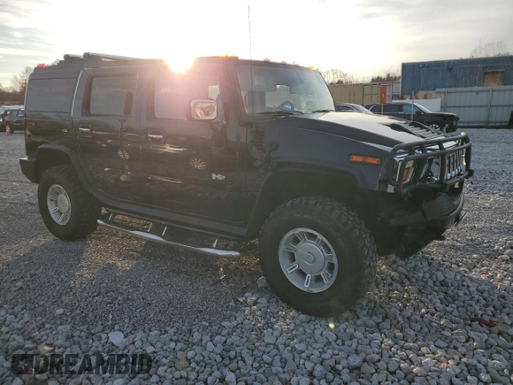 2004 Hummer H2 with VIN 5GRGN23U54H109943, listed as a Copart auction lot 85440454 with 62,040 mi miles and Salvage Title. Bid and sale history available at carsss.com. Image 4.
