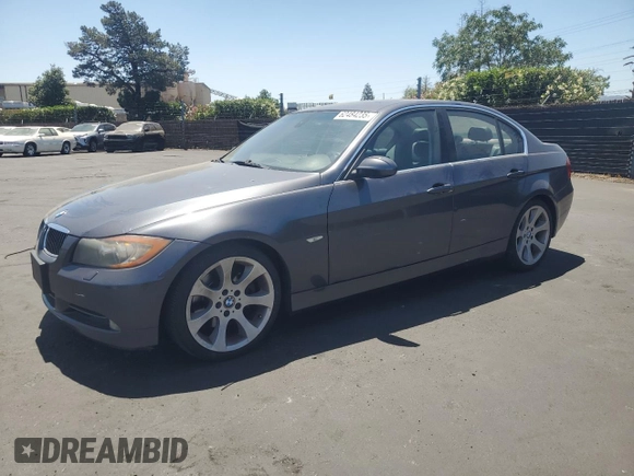 2006 BMW 3 Series 330i with VIN WBAVB33526PS13196, listed as a Copart auction lot 62484235 with 156,706 mi miles and Salvage title. Bid and sale history available at DreamBid. Image 1.