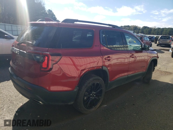 2022 GMC Acadia SLT with VIN 1GKKNML45NZ159393, listed as a Copart auction lot 86629094 with 22,465 mi miles and Salvage Title. Bid and sale history available at carsss.com. Image 3.