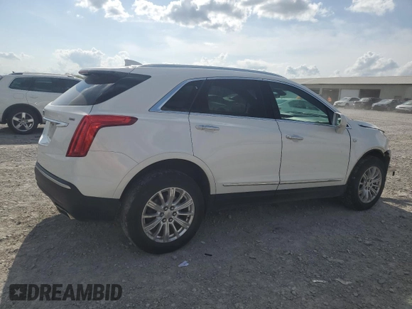 2018 Cadillac XT5 FWD with VIN 1GYKNARS4JZ114420, listed as a Copart auction lot 51523465 with 158,880 mi miles and Salvage Title. Bid and sale history available at carsss.com. Image 3.