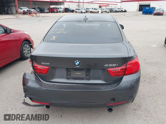 2014 BMW 4 Series 435i xDrive with VIN WBA3R5C53EK188805, listed as a IAAI auction lot 42365884 with 148,294 mi miles and . Bid and sale history available at DreamBid. Image 16.