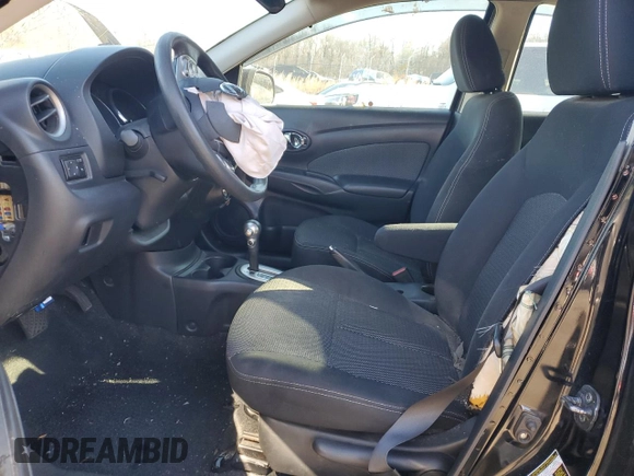 2014 Nissan Versa SV with VIN 3N1CN7AP1EL868279, listed as a Copart auction lot 87431124 with 90,979 mi miles and Salvage Title. Bid and sale history available at carsss.com. Image 7.