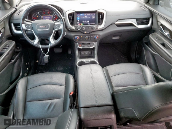 2022 GMC Terrain SLT with VIN 3GKALPEV8NL292374, listed as a Copart auction lot 56430655 with 38,233 mi miles and Salvage title. Bid and sale history available at DreamBid. Image 8.
