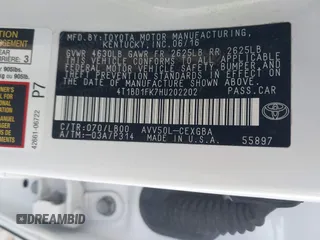 2017 Toyota Camry Hybrid LE with VIN 4T1BD1FK7HU202202, listed as a IAAI auction lot 41260595 with 114,278 mi miles. Bid and sale history available at carsss.com. Image 9.
