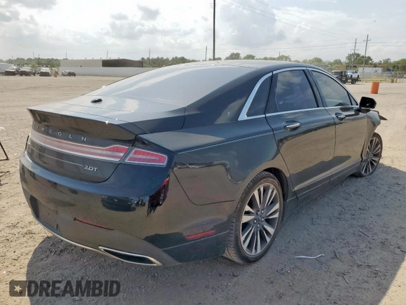 2018 Lincoln MKZ Reserve with VIN 3LN6L5E98JR627323, listed as a Copart auction lot 58080145 with 115,426 mi miles and Salvage title. Bid and sale history available at DreamBid. Image 3.