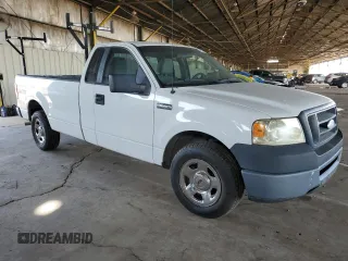 2007 Ford F-150 XL with VIN 1FTRF12237KC72194, listed as a Copart auction lot 86137584 with 245,058 mi miles and Clean Title. Bid and sale history available at carsss.com. Image 4.