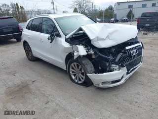 2015 Audi Q5 Premium with VIN WA1CFAFP6FA018604, listed as a IAAI auction lot 41919068 with 119,370 mi miles. Bid and sale history available at carsss.com. Image 1.
