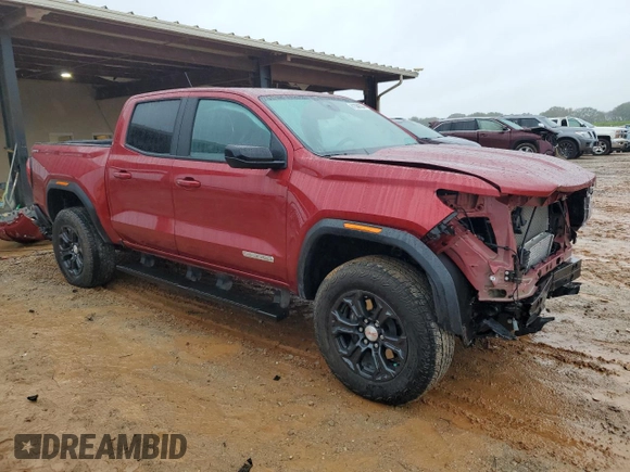 2024 GMC Canyon 4WD Elevation with VIN 1GTP6BEK0R1114641, listed as a Copart auction lot 81368324 with 6,605 mi miles and Salvage Title. Bid and sale history available at carsss.com. Image 4.