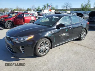 2017 Kia Optima SX Limited with VIN 5XXGV4L27HG133353, listed as a Copart auction lot 52739975 with 128,091 mi miles and Salvage title. Bid and sale history available at DreamBid. Image 1.