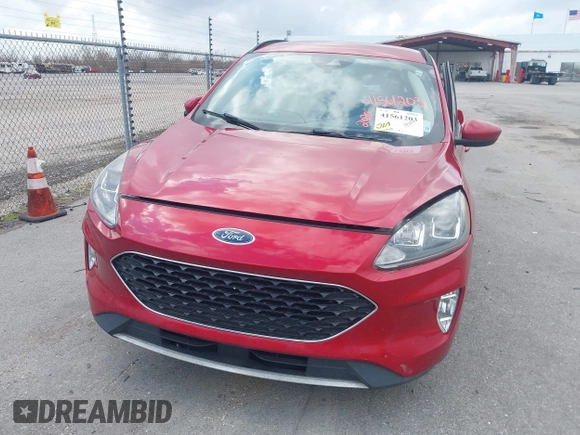 2020 Ford Escape SEL with VIN 1FMCU0H66LUA68502, listed as a IAAI auction lot 41561203 with 140,004 mi miles and . Bid and sale history available at carsss.com. Image 6.