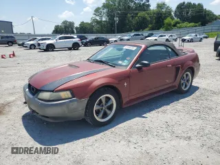 2000 Ford Mustang with VIN 1FAFP4440YF197602, listed as a Copart auction lot 61546235 with 227,926 mi miles and Non repairable. Bid and sale history available at DreamBid. Image 1.