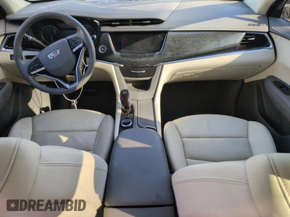 2021 Cadillac XT6 Premium Luxury with VIN 1GYKPCRSXMZ181985, listed as a Copart auction lot 74561144 with 0 mi miles and Non Repairable. Bid and sale history available at carsss.com. Image 8.