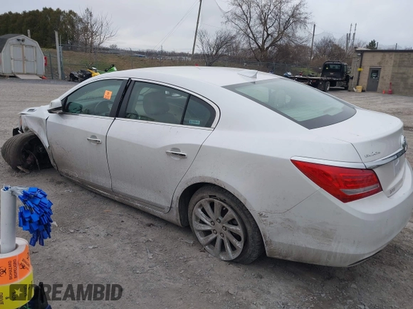 2015 Buick LaCrosse Leather with VIN 1G4GB5G36FF182472, listed as a IAAI auction lot 41938997 with 86,955 mi miles. Bid and sale history available at carsss.com. Image 3.
