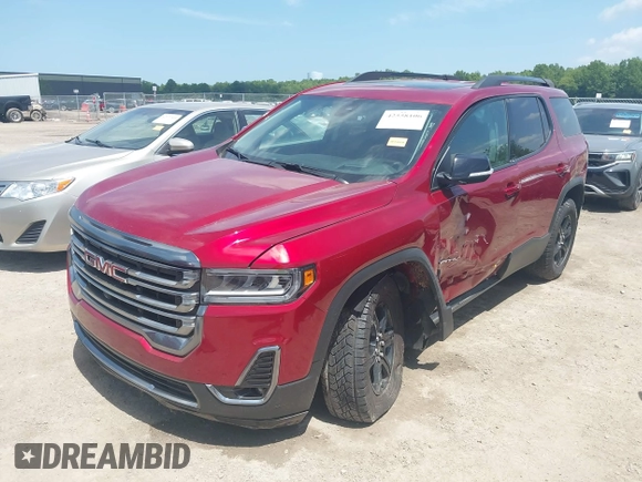 2023 GMC Acadia AT4 with VIN 1GKKNLLS3PZ128493, listed as a IAAI auction lot 42558106 with 20,296 mi miles and . Bid and sale history available at DreamBid. Image 16.