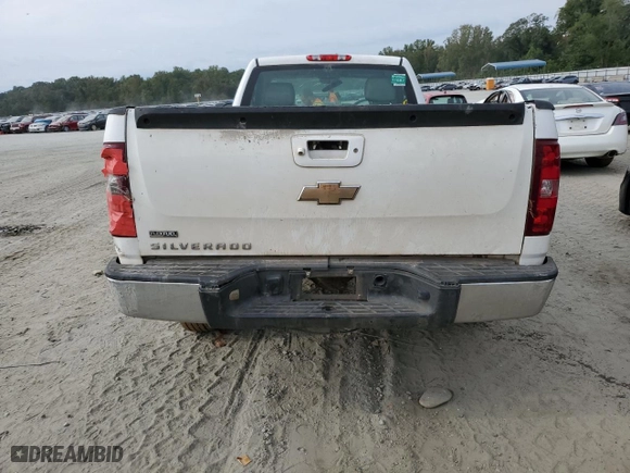 2011 Chevrolet Silverado 1500 Work Truck with VIN 1GCNCPEX0BZ351923, listed as a Copart auction lot 71249514 with 190,945 mi miles and Salvage Title. Bid and sale history available at carsss.com. Image 6.
