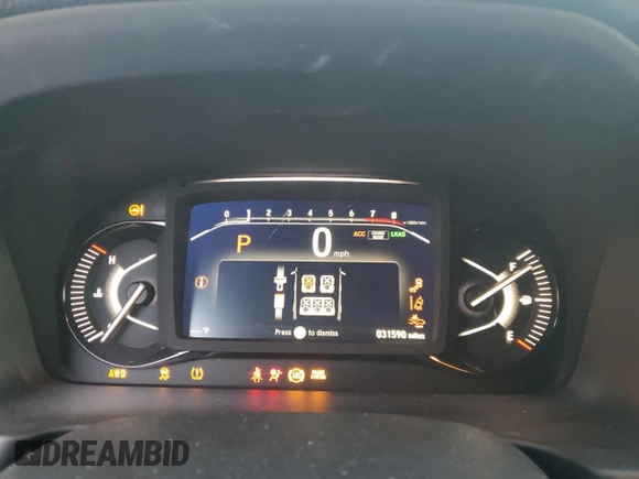 2022 Honda Passport TrailSport z VIN 5FNYF8H66NB007634, wystawiony jako Copart lot #88159235 z przebiegiem 31 590 mil mil oraz Szkoda całkowita • Salvage title. Historia ofert i sprzedaży dostępna na DreamBid. Obrazek 9.