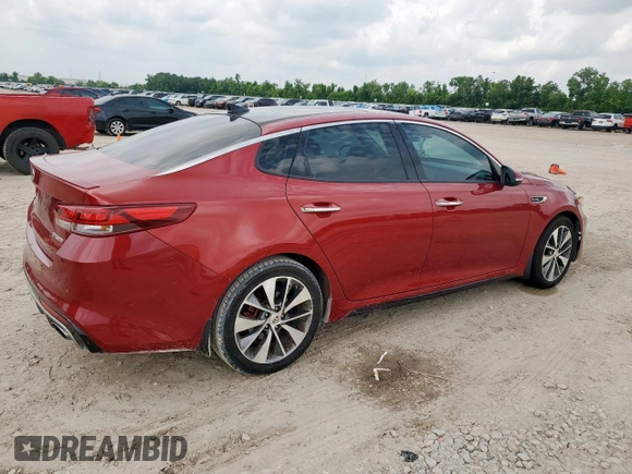 2016 Kia Optima SX Turbo with VIN 5XXGW4L24GG114013, listed as a Copart auction lot 60498985 with 106,457 mi miles and Clean title. Bid and sale history available at DreamBid. Image 3.