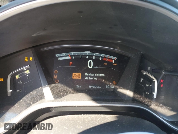 2017 Honda CR-V EX with VIN 5J6RW2H53HL029093, listed as a Copart auction lot 74641004 with 169,693 mi miles and Non Repairable. Bid and sale history available at carsss.com. Image 9.