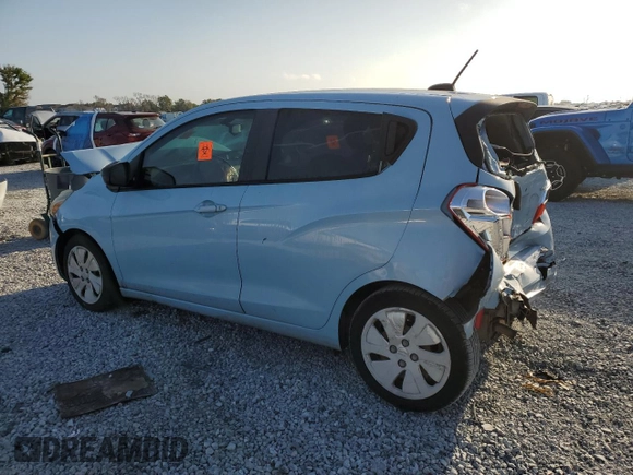 2016 Chevrolet Spark LS with VIN KL8CB6SAXGC571111, listed as a Copart auction lot 49480035 with 0 mi miles and Salvage Title. Bid and sale history available at carsss.com. Image 2.
