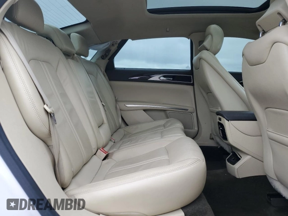 2015 Lincoln MKZ with VIN 3LN6L2G98FR623999, listed as a Copart auction lot 58629455 with 74,802 mi miles and Salvage title. Bid and sale history available at DreamBid. Image 10.