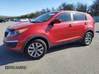 2015 Kia Sportage LX with VIN KNDPBCAC8F7726451, listed as a Copart auction lot 54413285 with 156,194 mi miles and Clean Title. Bid and sale history available at DreamBid. Image 1.