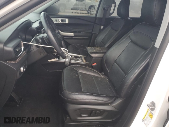 2021 Ford Explorer Limited with VIN 1FMSK8FHXMGA25091, listed as a Copart auction lot 43175235 with 40,481 mi miles and Salvage Title. Bid and sale history available at carsss.com. Image 7.