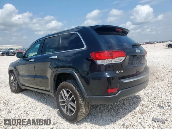 2020 Jeep Grand Cherokee Limited with VIN 1C4RJEBGXLC265894, listed as a Copart auction lot 59381535 with 108,535 mi miles and Salvage title. Bid and sale history available at DreamBid. Image 2.