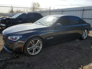 2015 BMW 7 Series 750Li with VIN WBAYE8C53FD782173, listed as a Copart auction lot 41584115 with 114,986 mi miles and Clean Title. Bid and sale history available at carsss.com. Image 1.