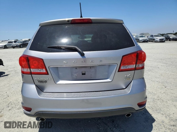 2016 Dodge Journey R/T with VIN 3C4PDCEG6GT198428, listed as a Copart auction lot 61094165 with 97,436 mi miles and Salvage title. Bid and sale history available at DreamBid. Image 6.
