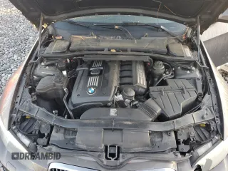 2011 BMW 3 Series 328i with VIN WBAKE3C58BE558183, listed as a Copart auction lot 46432805 with 107,705 mi miles and Salvage Title. Bid and sale history available at carsss.com. Image 11.