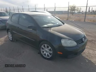 2007 Volkswagen Rabbit with VIN WVWBS71K77W034889, listed as a IAAI auction lot 41406182 with 162,213 mi miles. Bid and sale history available at carsss.com. Image 1.