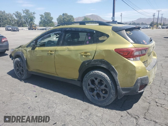 2021 Subaru Crosstrek Special Sports with VIN JF2GTHSC4MH287055, listed as a Copart auction lot 58946605 with 84,948 mi miles and Salvage title. Bid and sale history available at DreamBid. Image 2.
