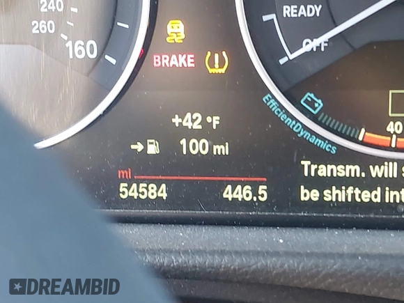 2015 BMW 3 Series 328i xDrive with VIN WBA3B5G5XFNS13908, listed as a IAAI auction lot 41638788 with 54,584 mi miles. Bid and sale history available at carsss.com. Image 15.