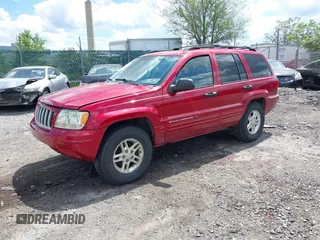 2004 Jeep Grand Cherokee Laredo z VIN 1J8GW48S24C400424, wystawiony jako IAAI lot #42215397 z przebiegiem 122 246 mil mil oraz . Historia ofert i sprzedaży dostępna na DreamBid. Obrazek 2.