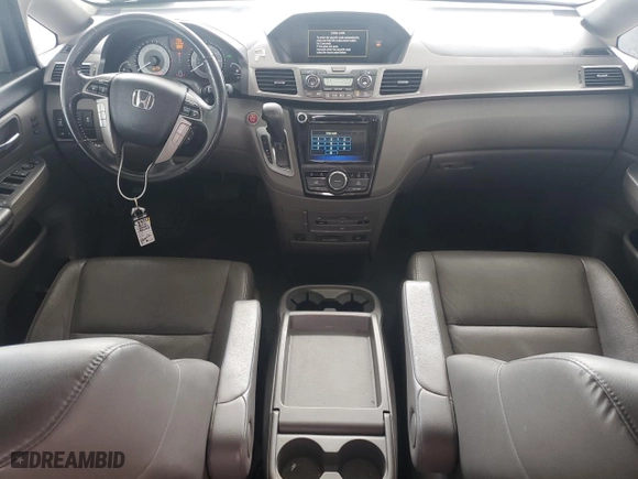 2016 Honda Odyssey Touring Elite with VIN 5FNRL5H92GB137175, listed as a Copart auction lot 48804355 with 131,235 mi miles and Salvage Title. Bid and sale history available at carsss.com. Image 8.