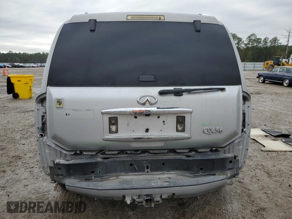 2008 Infiniti QX56 with VIN 5N3AA08C58N914875, listed as a Copart auction lot 86401454 with 278,628 mi miles and Salvage Title. Bid and sale history available at carsss.com. Image 6.
