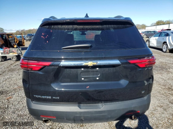 2023 Chevrolet Traverse LT Leather with VIN 1GNEVHKWXPJ282778, listed as a Copart auction lot 80594534 with 33,110 mi miles and Salvage Title. Bid and sale history available at carsss.com. Image 6.