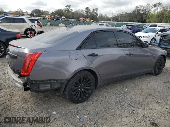 2015 Cadillac CTS Luxury RWD with VIN 1G6AR5SX0F0115632, listed as a Copart auction lot 45395555 with 140,119 mi miles and Salvage Title. Bid and sale history available at DreamBid. Image 3.