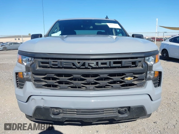 2024 Chevrolet Silverado 1500 Custom with VIN 1GCPABEK9RZ232509, listed as a IAAI auction lot 40923116 with 12,719 mi miles and . Bid and sale history available at DreamBid. Image 11.