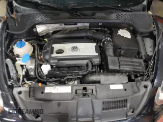2012 Volkswagen Beetle Turbo with VIN 3VWVA7AT4CM665261, listed as a Copart auction lot 50562025 with 62,570 mi miles and Salvage Title. Bid and sale history available at DreamBid. Image 11.