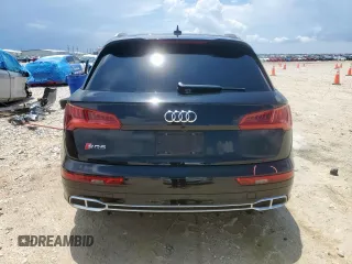 2018 Audi SQ5 Prestige with VIN WA1C4AFY9J2183774, listed as a Copart auction lot 63665435 with 78,450 mi miles and Salvage title. Bid and sale history available at DreamBid. Image 6.