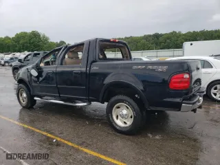 2001 Ford F-150 SuperCrew XLT with VIN 1FTRW08L71KF75304, listed as a Copart auction lot 57759074 with 0 mi miles and Non Repairable. Bid and sale history available at carsss.com. Image 2.