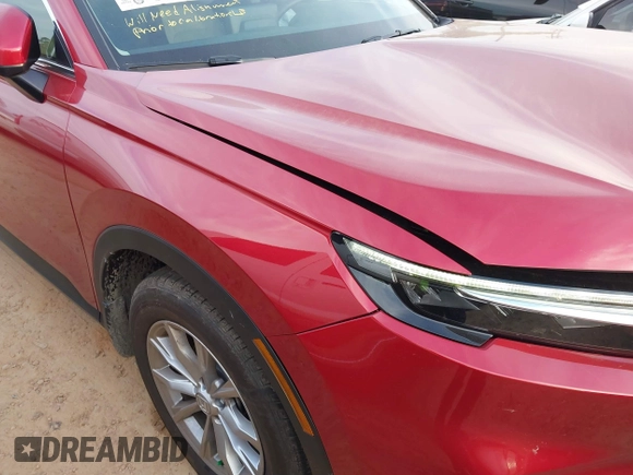 2025 Honda CR-V EX with VIN 2HKRS4H40SH404535, listed as a IAAI auction lot 40948382 with 5,102 mi miles and . Bid and sale history available at DreamBid. Image 19.