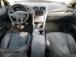 2017 Ford Fusion Titanium with VIN 3FA6P0D94HR183550, listed as a Copart auction lot 46148595 with 140,505 mi miles and Salvage title. Bid and sale history available at DreamBid. Image 8.