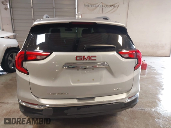 2019 GMC Terrain SLT with VIN 3GKALVEV4KL190571, listed as a IAAI auction lot 41570884 with 97,691 mi miles. Bid and sale history available at carsss.com. Image 16.