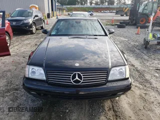 2000 Mercedes-Benz SL-Class with VIN WDBFA68F0YF190618, listed as a Copart auction lot 64791414 with 24,489 mi miles and Salvage Title. Bid and sale history available at carsss.com. Image 5.