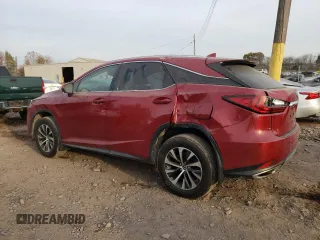 2022 Lexus RX with VIN 2T2HZMDA3NC314169, listed as a Copart auction lot 78298084 with 28,833 mi miles and Salvage Title. Bid and sale history available at carsss.com. Image 2.