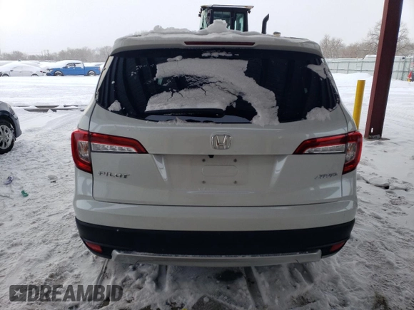 2022 Honda Pilot EX-L с VIN 5FNYF6H55NB095023, выставлен на аукционе Copart как лот 45405865 с пробегом 24 062 миль миль и Списание • Salvage title. История ставок и продаж доступна на DreamBid. Изображение 6.